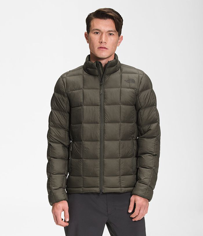 The North Face Puffer Jacket ThermoBall™ Super Dark Green - Mens - Thailand KLIFR-1376